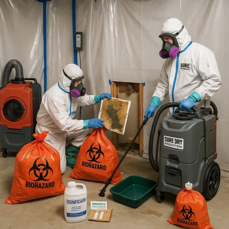 Contaminated Water Handling Protocols process in Wyncote, PA