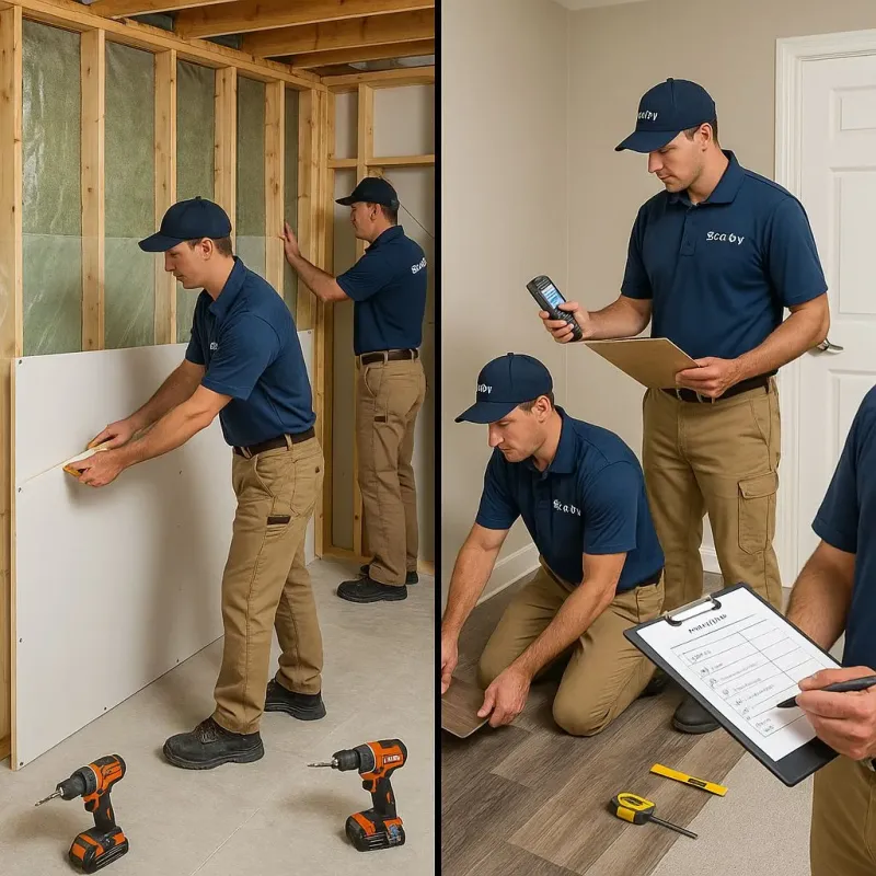 Repairs and Reconstruction process in Wyncote, PA