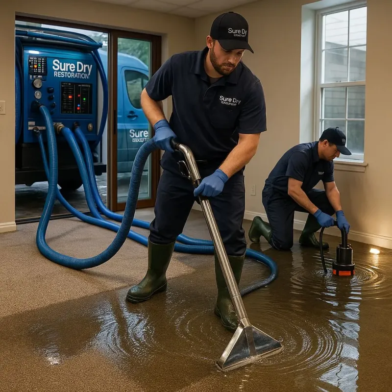 Water Extraction and Removal process in Wyncote, PA